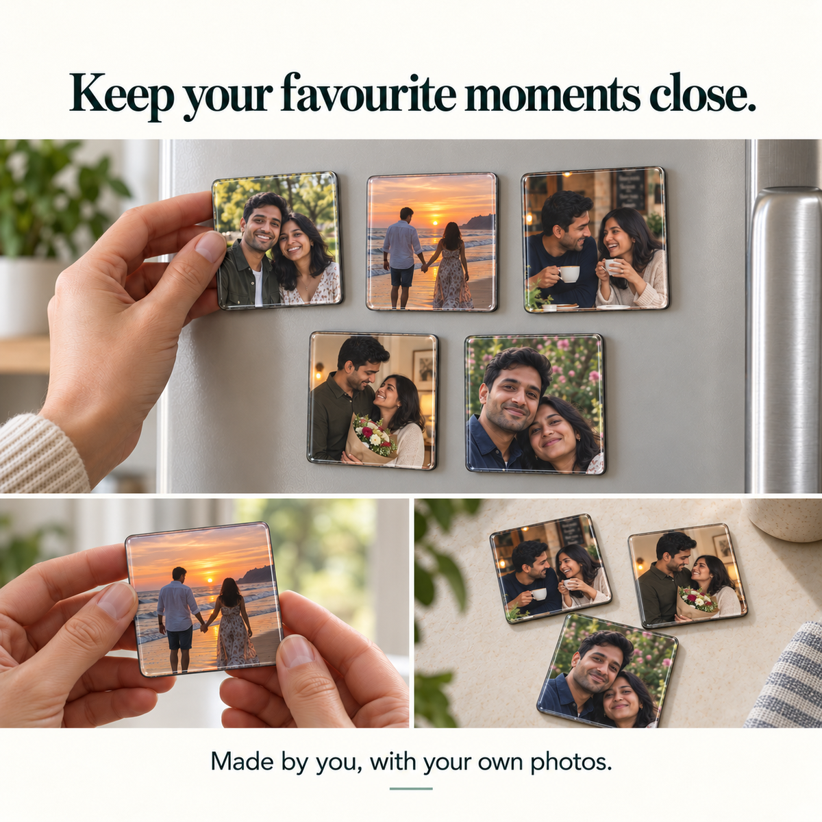 DIY Couple Memories Fridge Magnet Kit — lifestyle inspiration