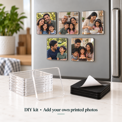 DIY Family Memories Fridge Magnet Kit — primary diy kit