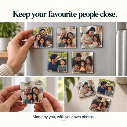 DIY Family Memories Fridge Magnet Kit — lifestyle inspiration